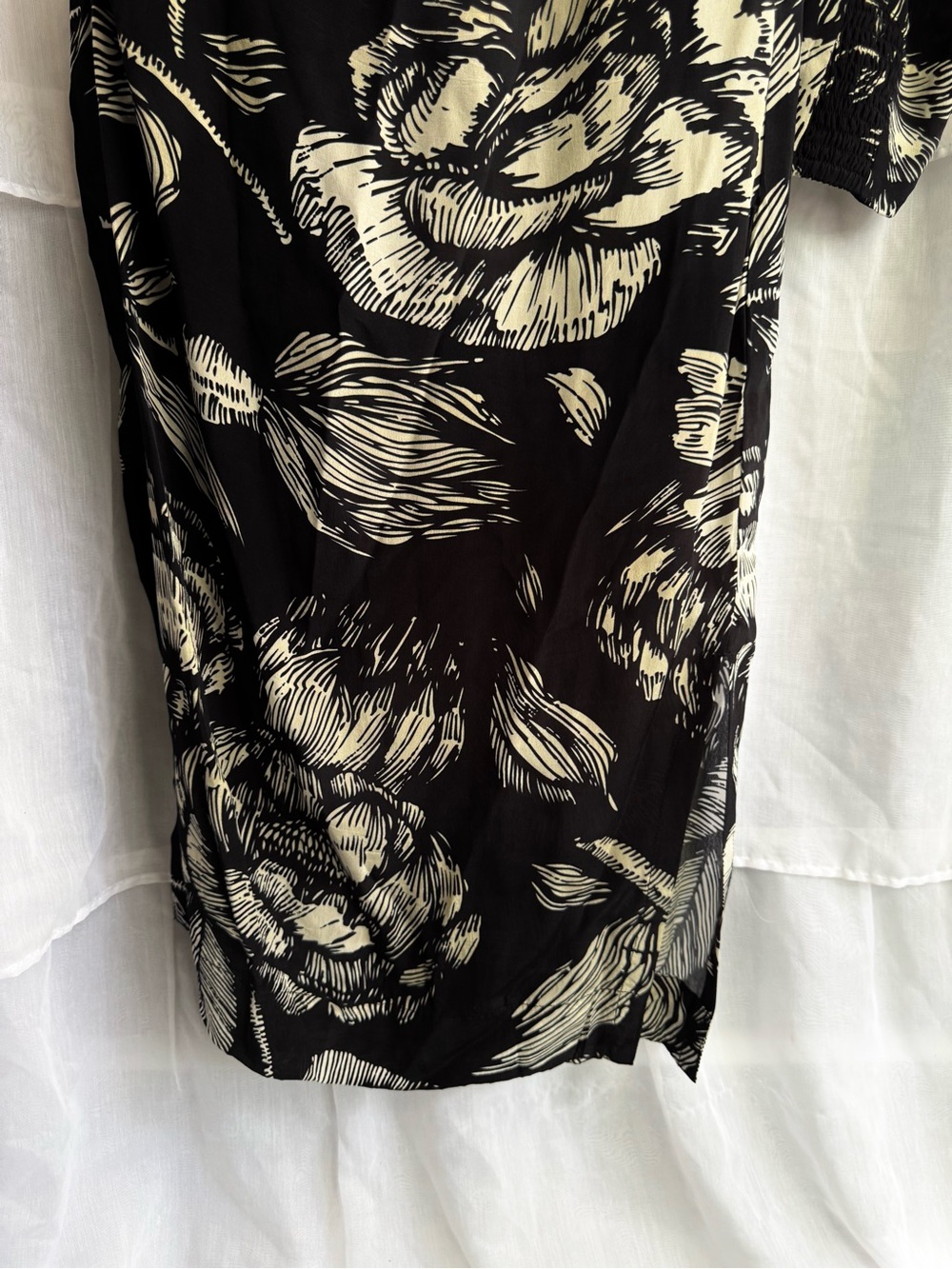 CAROLINA K Ayu Asymmetrical Floral Midi Dress - Picture 6 of 11